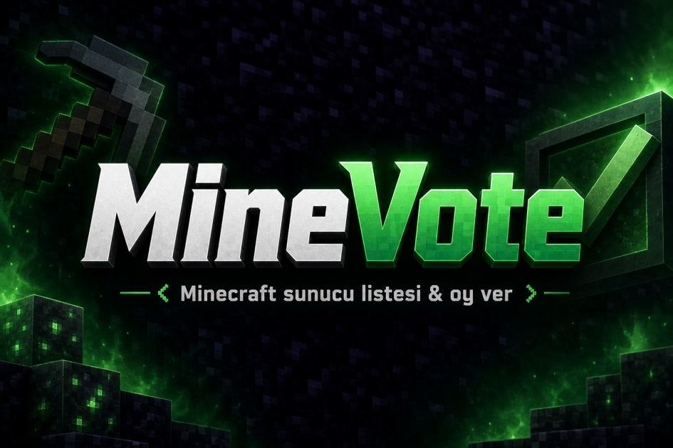Minecraft Sunucu Listesi Türkiye 2026 | Resmi MineVote — Mi…